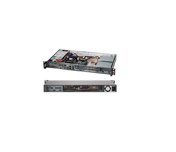 Корпус сервера SuperMicro CSE-505-203B Black 1U SuperChassis ***FULL MFR