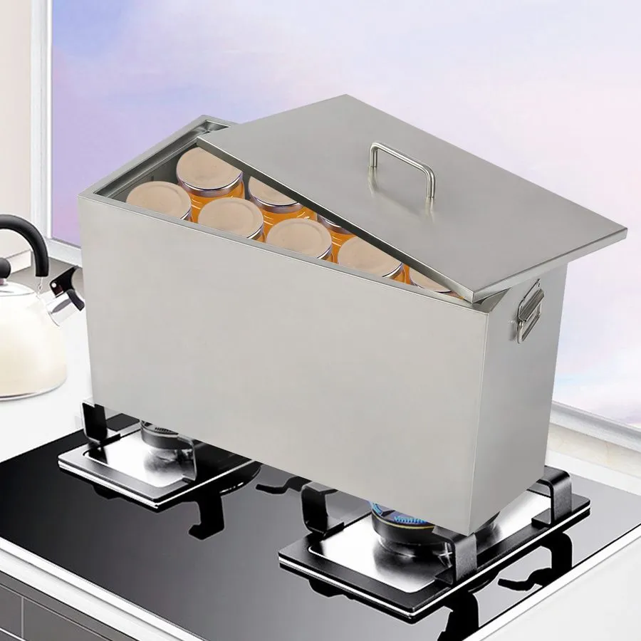 Водяная баня 50L/13.2g Water Bath Canner Boiling Water Canner Fruit Canner w/2 C