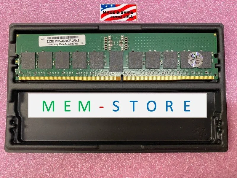 Модуль памяти HPE P64706-B21 32GB DDR5-5600MHz ECC RDIMM 2Rx8 RAM P53626-0A1 P65 — фото лота 1