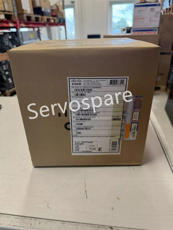 Коммутатор Cisco IE-4000-4TC4G-E 8 Ports Industrial Ethernet Switch