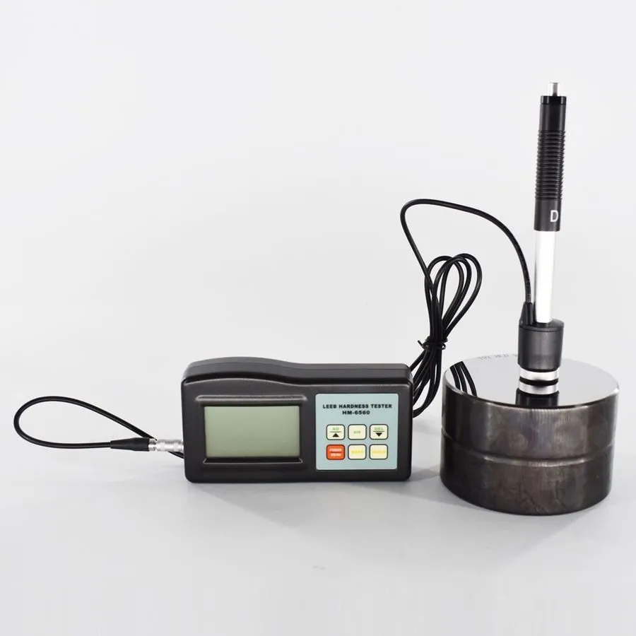 Твердомер HM-6560 Leeb Hardness Meter Tester 200-900 HLD Metals Durometer D Type — фото лота 2
