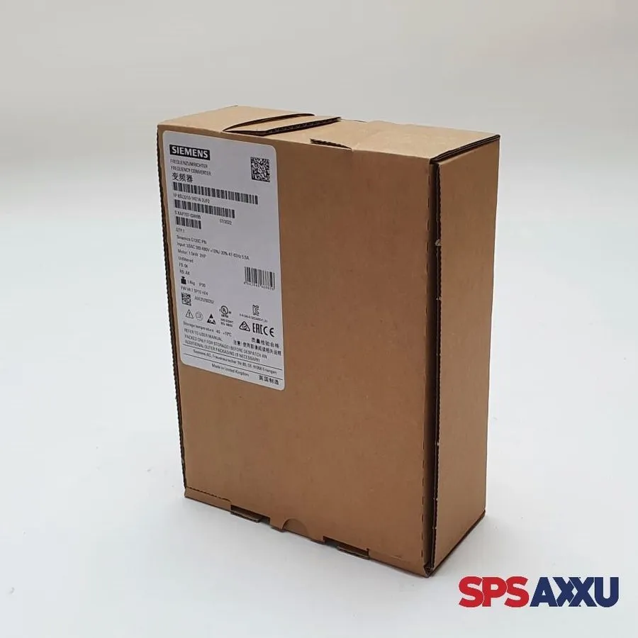 Частотный преобразователь SIEMENS SINAMICS G120C PN 6SL3210-1KE14-3UF2 1.5KW 380
