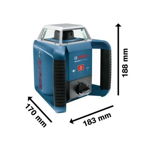 Геодезический прибор Bosch Professional Rotation Laser Range 20m GRL 400 H BSH60