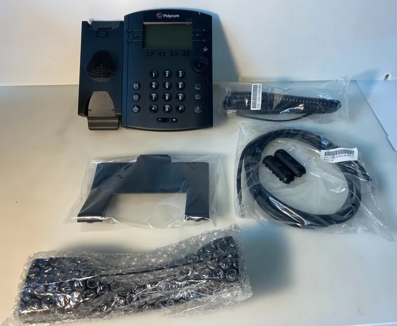 IP-телефон POLYCOM VVX 300 BUSINESS IP DESK PHONE VOIP 6-LINE POE