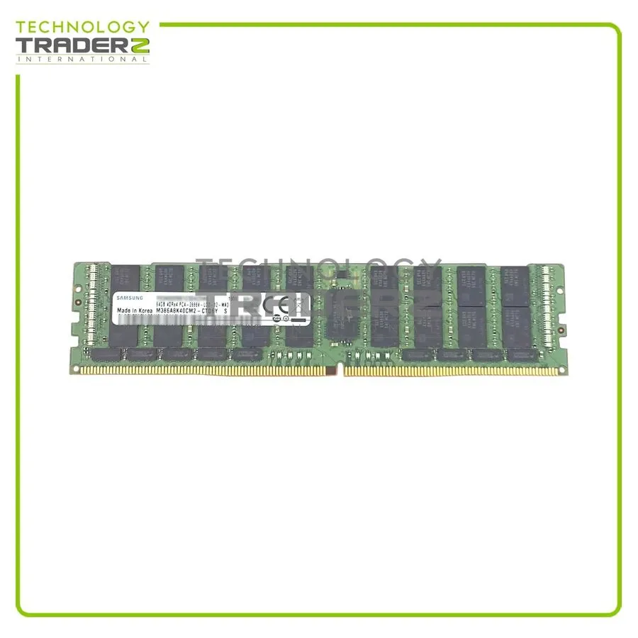 Модуль памяти Samsung 64GB 4DRx4 DDR4-2666V PC4-21300 LRDIMM ECC Reg. Memory M38