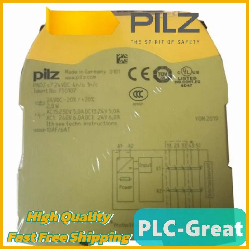 Реле безопасности PILZ Safety Relay PNOZ s7 24VDC 4n/o 1n/c 750107