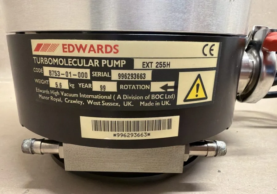 Насос BOC Edwards EXT 255H Turbomolecular Vacuum Pump (B753-01-000) ISO 100 KF25 — фото лота 1