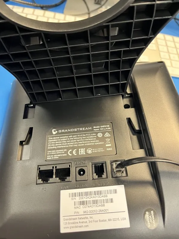 IP-телефон GXP2130: New/ Grandstream 3-Line Enterprise IP Phone — фото лота 1