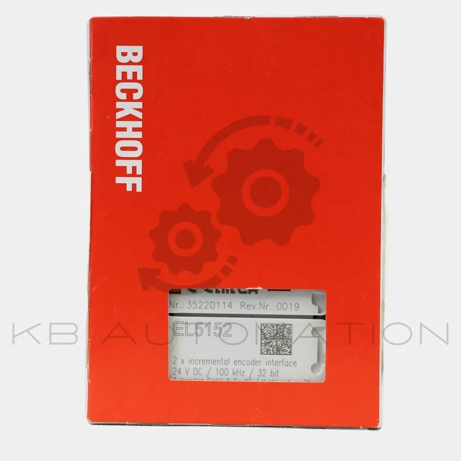 Энкодер BECKHOFF EL5152 EtherCAT Terminal, 2-Ch Encoder Interface, incremental, 