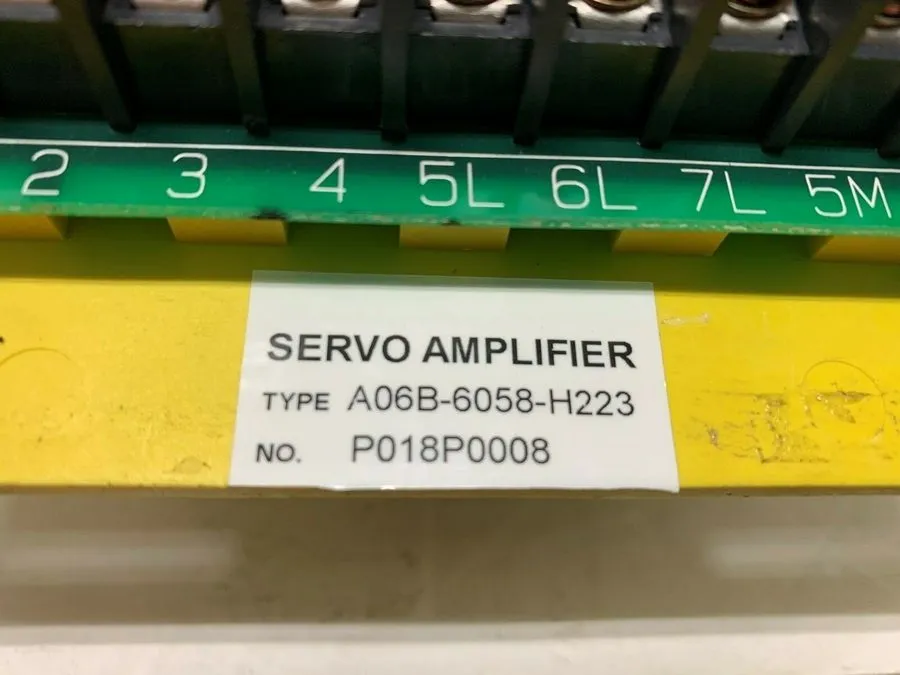 Сервоусилитель Fanuc A06B-6058-H223 Servo Drive Amplifier 30 Day