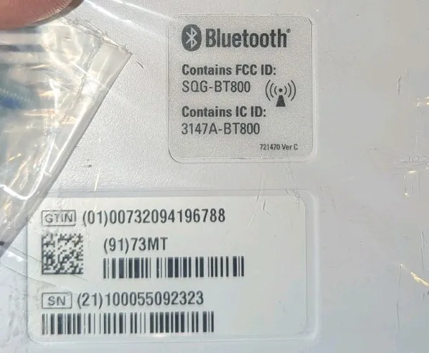 Датчик SpO2 Welch Alllyn Connex 73MT-B NIBP, Masimo & Temp Spot Vital Signs Moni — фото лота 1