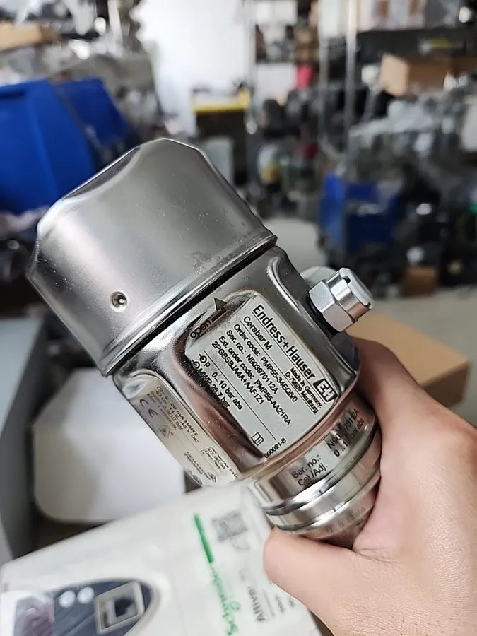 Датчик давления ENDRESS+HAUSER Pmp55-34eq5/0 PRESSURE TRANSMITTER With In Line S — фото лота 1