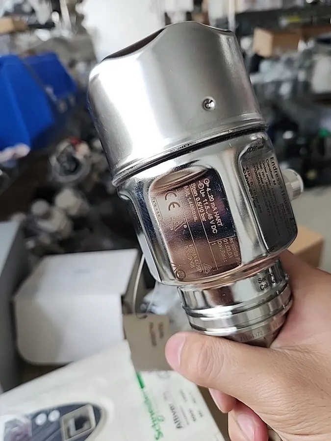 Датчик давления ENDRESS+HAUSER Pmp55-34eq5/0 PRESSURE TRANSMITTER With In Line S — фото лота 2