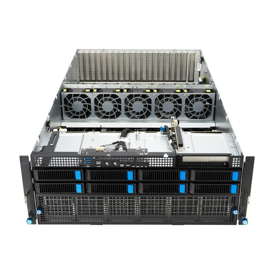 Ускоритель Asus ESC8000A-E12-26W10G 4U GPU AI/ML Server — фото лота 2