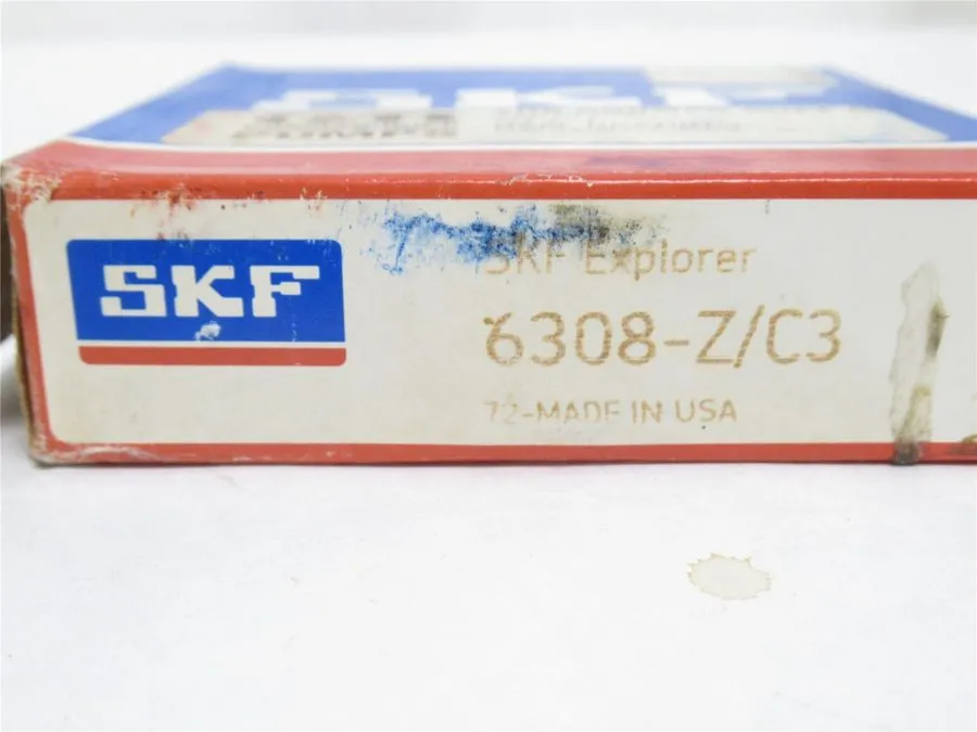 Подшипник 241138 New- SKF 6308-Z/C3 Ball Bearing 40mmID x 90mmOD x 23mm Width