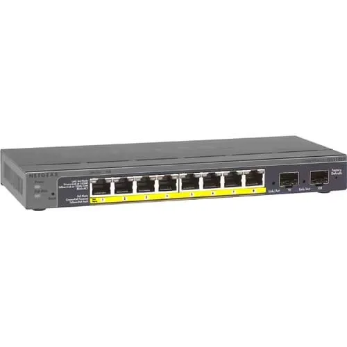 Коммутатор NETGEAR GS110TP 8-Port Gigabit PoE+ Smart Switch (GS110TP-300NAS)