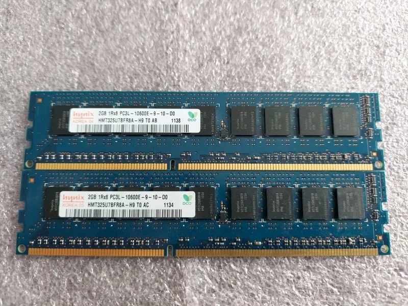 Сервер Server Storage Micron 2GB DDR3 1Rx8 1333MHz PC3-10600E ECC UNBUFF
