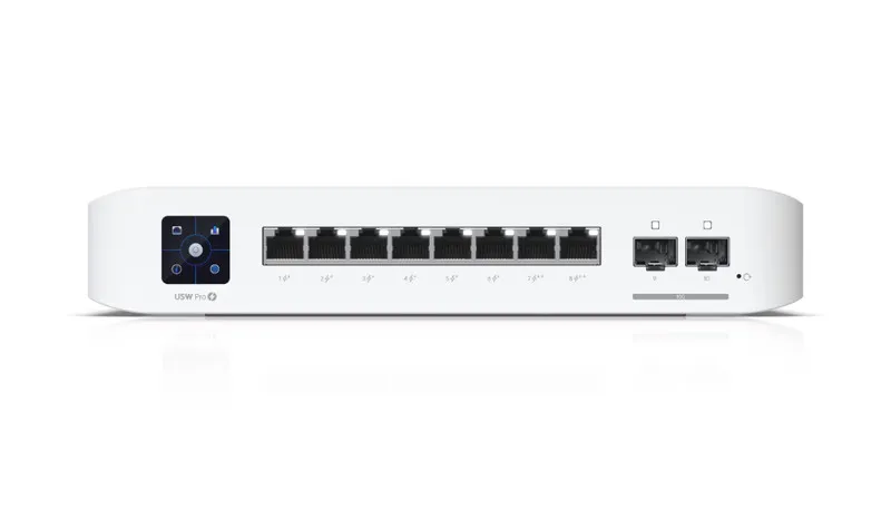 Коммутатор Ubiquiti UniFi Switch Pro 8 PoE USW-Pro-8-PoE 8-Port Gigabit 120W 2x 