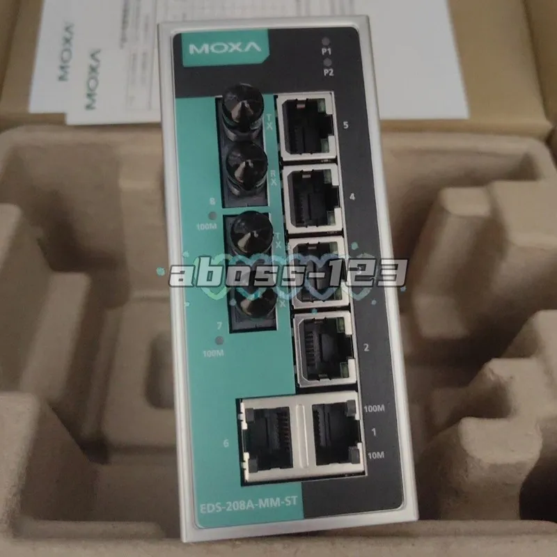 IIoT-устройство # MOXA EDS-208A-MM-ST Industrial Ethernet Switch