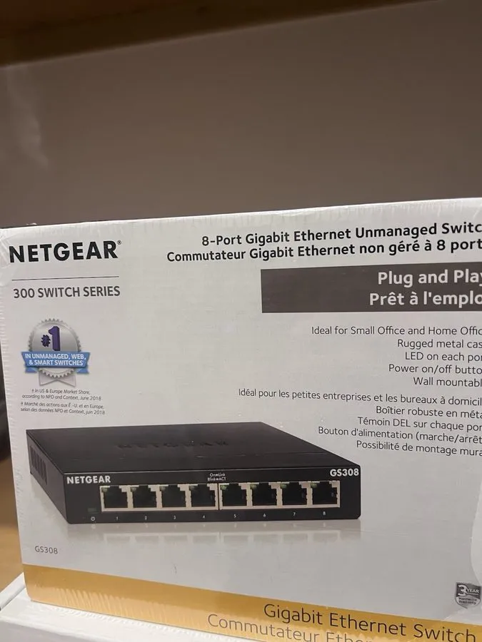 Коммутатор Netgear GS308