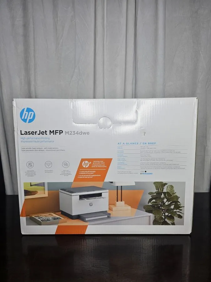 Лазерный принтер HP LaserJet M234dwe Wireless Monochrome Laser All-In-One Printe