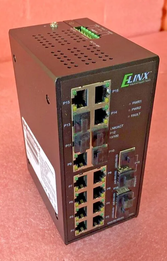Коммутатор B&B Electronics EIR418-2SFP-T ELinx Industrial Gigabit Switch #H92A