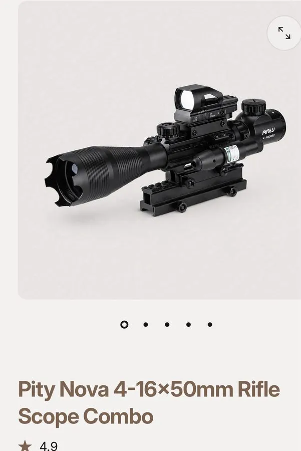 Оптико-электронная система 4-16x50 AO Hunting Rifle Scope Dual Illuminated Range — фото лота 3