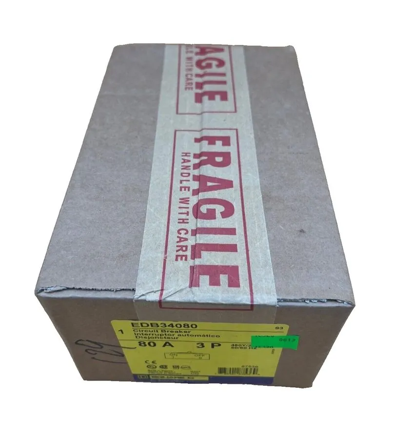 Автоматический выключатель Square D EDB34080 N 80A 480V 3 Poles Miniature Circui