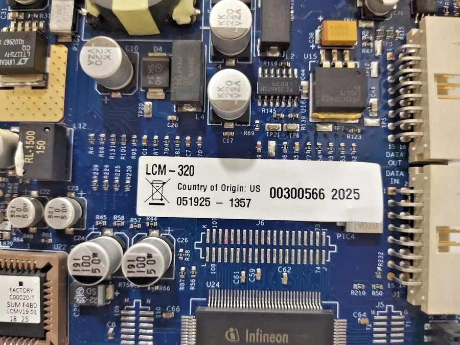 Плата NOTIFIER LCM-320 FIRE ALARM AND SECURITY SUB-ASSEMBLY