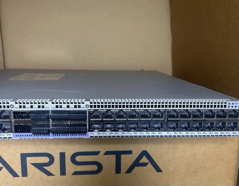 Коммутатор Arista DCS-7050TX3-48C8-R 48x 10G-T &8x QSFP100 Switch R-F Airflow — фото лота 3