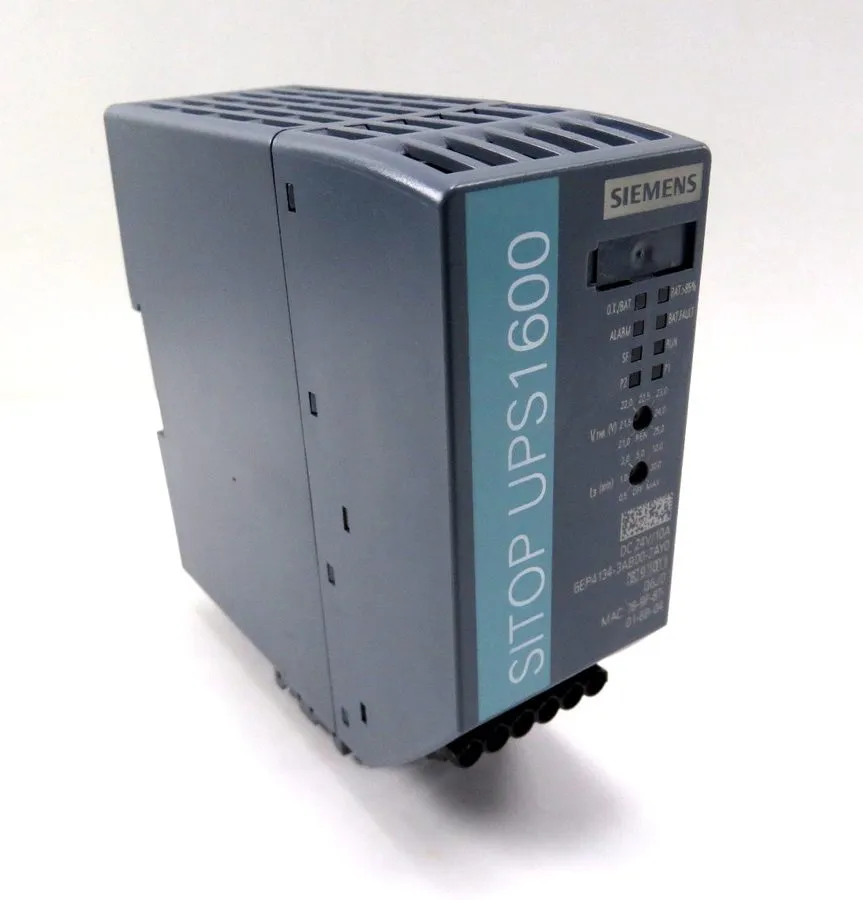 Блок питания Siemens 6EP4134-3AB00-2AY0 Power Supply SITOP UPS1600 24Vdc
