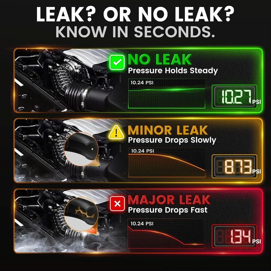 Автосервисное оборудование ANCEL L300 Automotive Smoke Machine Vacuum Leak Detec — фото лота 3