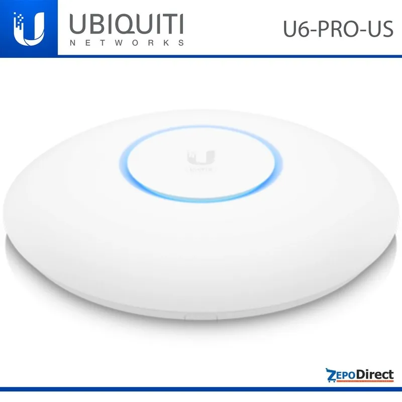 Точка доступа Wi-Fi U6-PRO-US Ubiquiti WiFi 6 Pro Dual-Band Networks Access Poin