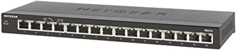 Коммутатор NETGEAR GS316-100NAS 16 Ports Standalone Ethernet Switch