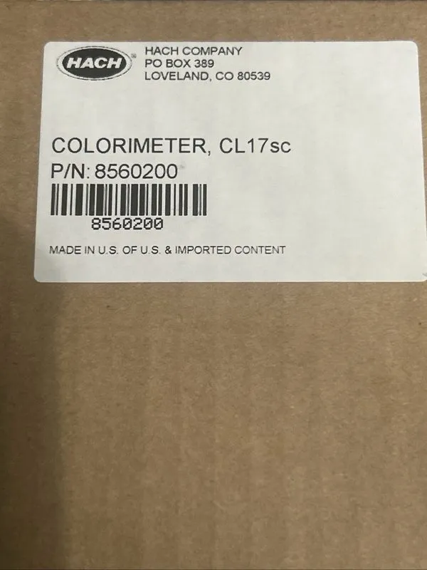 Лабораторный прибор HACH 8560200 CL17sc Residual chlorine colorimeter