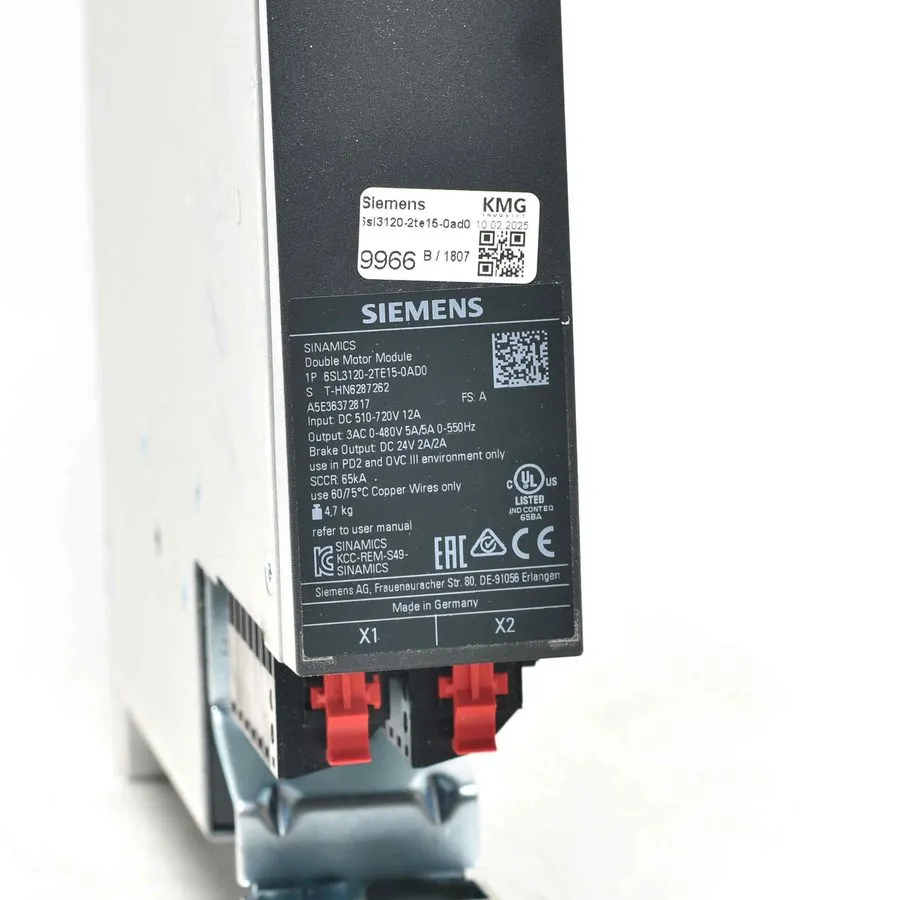 Частотный преобразователь Siemens Sinamics DMM 5A/5A 6SL3120-2TE15-0AD0