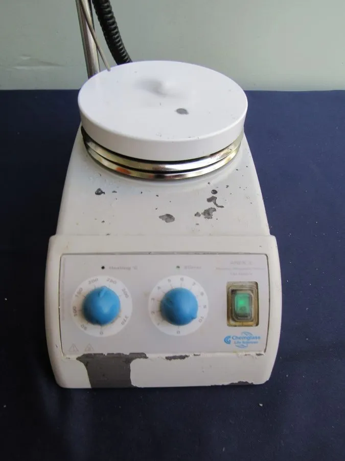 Магнитная мешалка Chemglass life SCIENCES heating magnetic stirrer APEX 3 CG-199