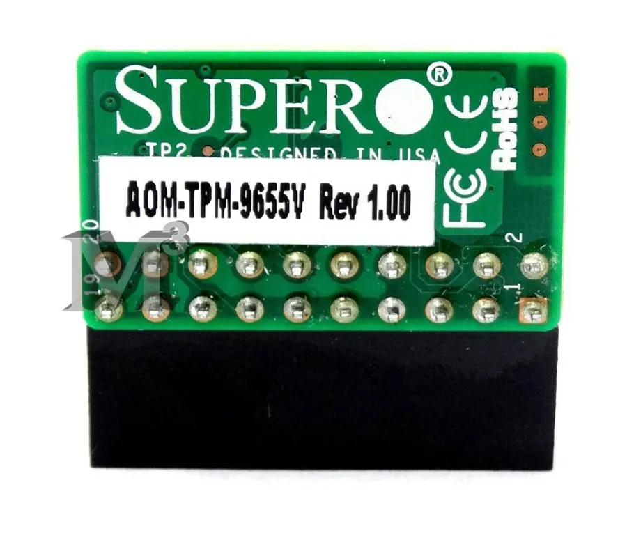 Модуль TPM Supermicro Vertical TPM 1.2 Security Module w/ Infineon 9655 AOM-TPM-