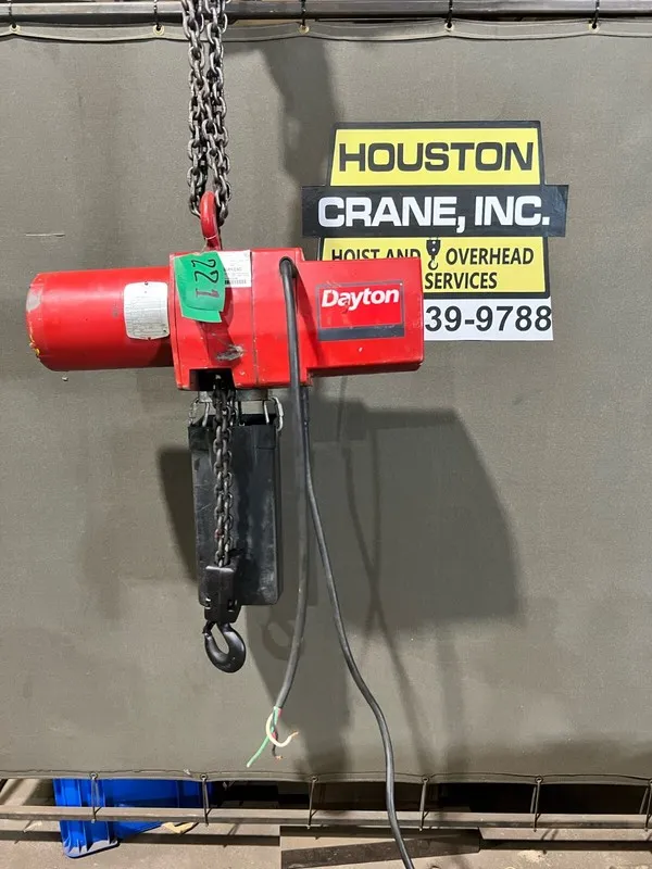 Таль Konecrane 1 Ton Electric Chain Hoist, Model:XN05, 10 1/2ft Lift, 460-3-60V