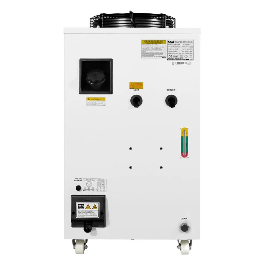 Чиллер CW-6000AI Industrial Water Chiller Cool 100W RF Laser 300W CO2 Laser 220V — фото лота 2