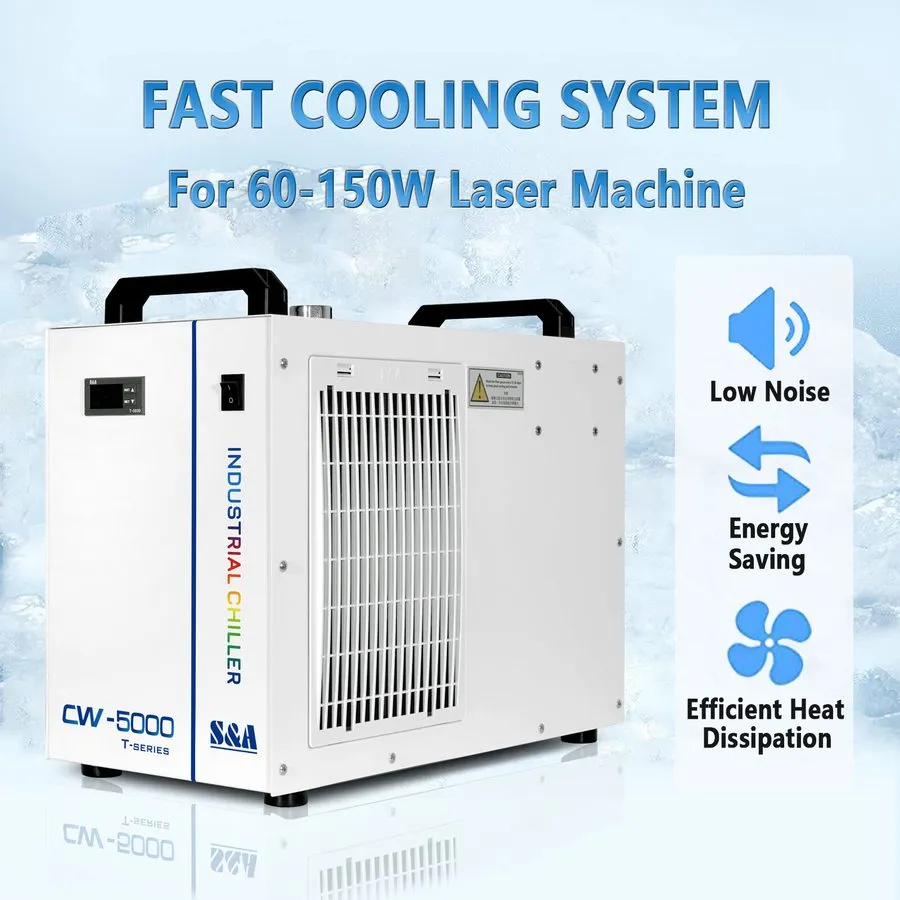 Лазерный гравёр Industrial Water Chiller для CNC/ Laser Engraver Engraving Machi