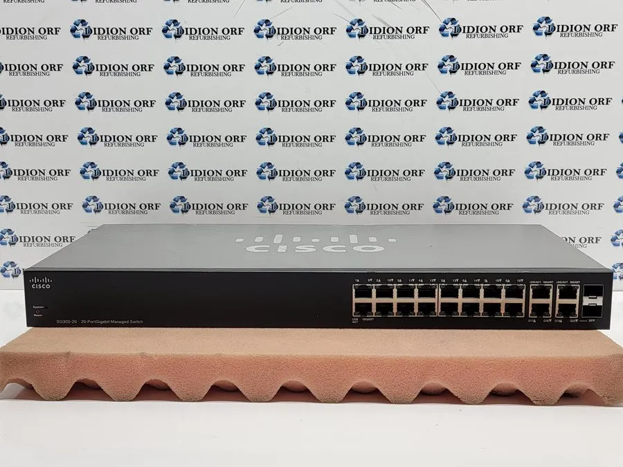Коммутатор Cisco SG300-20 20-Port Gigabit Managed Ethernet Switch PoE