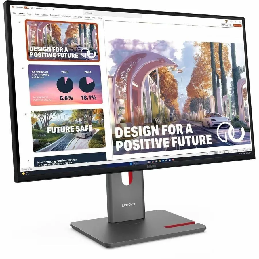 Монитор LENOVO ThinkVision P27QD-40 Screen 27" 2560x1440 Black 4ms 120Hz 64B3GAT — фото лота 1