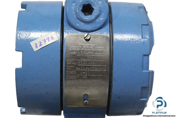 Датчик давления ROSEMOUNT 1151 LT4SA4F22D PRESSURE TRANSMITTER_01151-0934-0004_- — фото лота 2