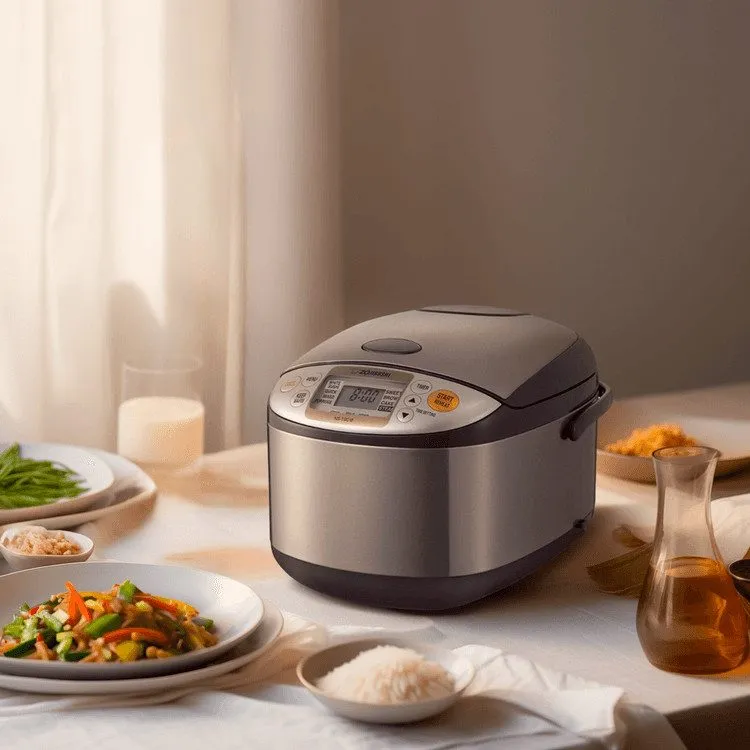 Рисоварка NS-TSC10 5-1/2-Cup (Uncooked) Micom Rice Cooker and Warmer, 1.0-Liter
