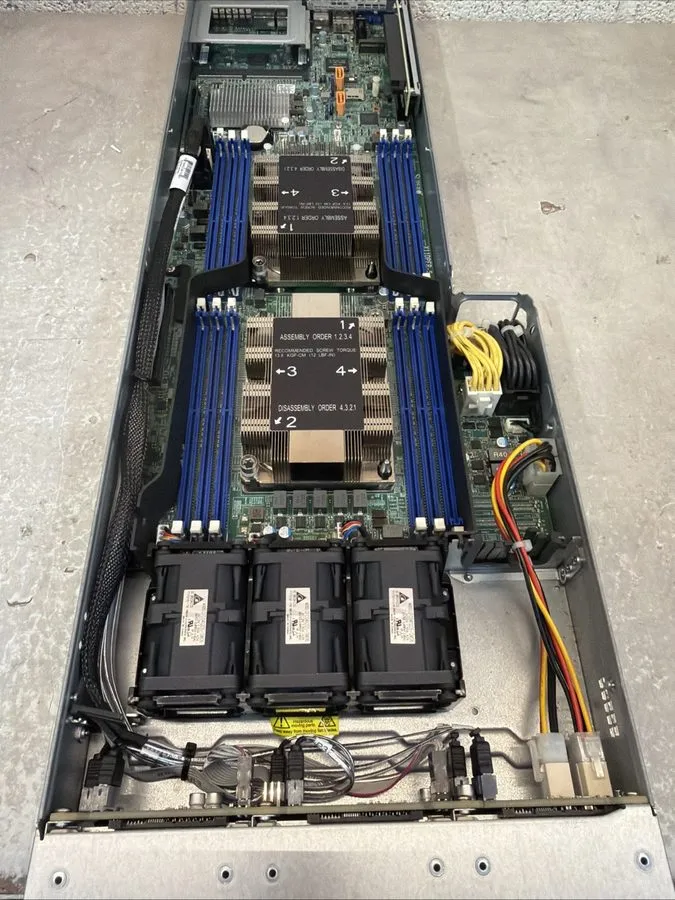 Материнская плата Supermicro X11DPFR-S Dual LGA3647 FatTwin Node Motherboard