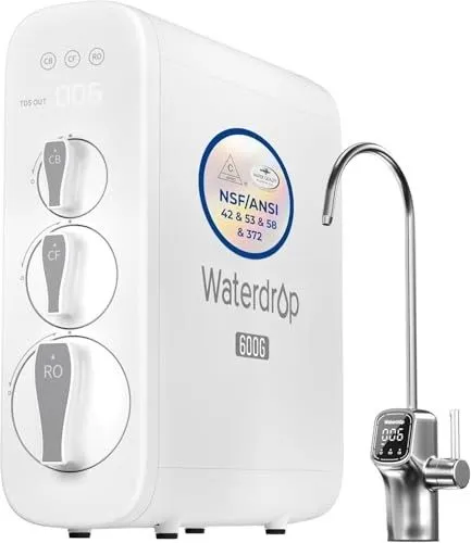 Насос Waterdrop G3P600 Reverse Osmosis System, NSF/ANSI 42 & 53 & 58 & 372 Certi — фото лота 1