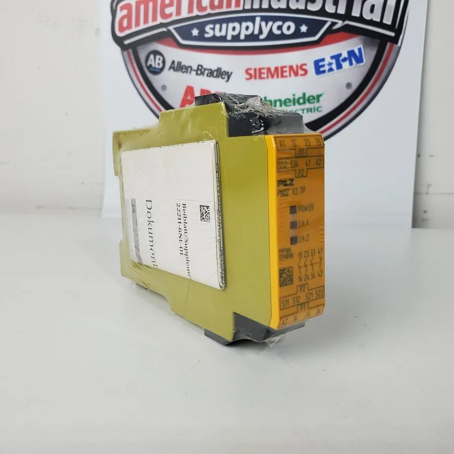 Реле безопасности Pilz safety relay PNOZ X2.8P 24VACDC 777301