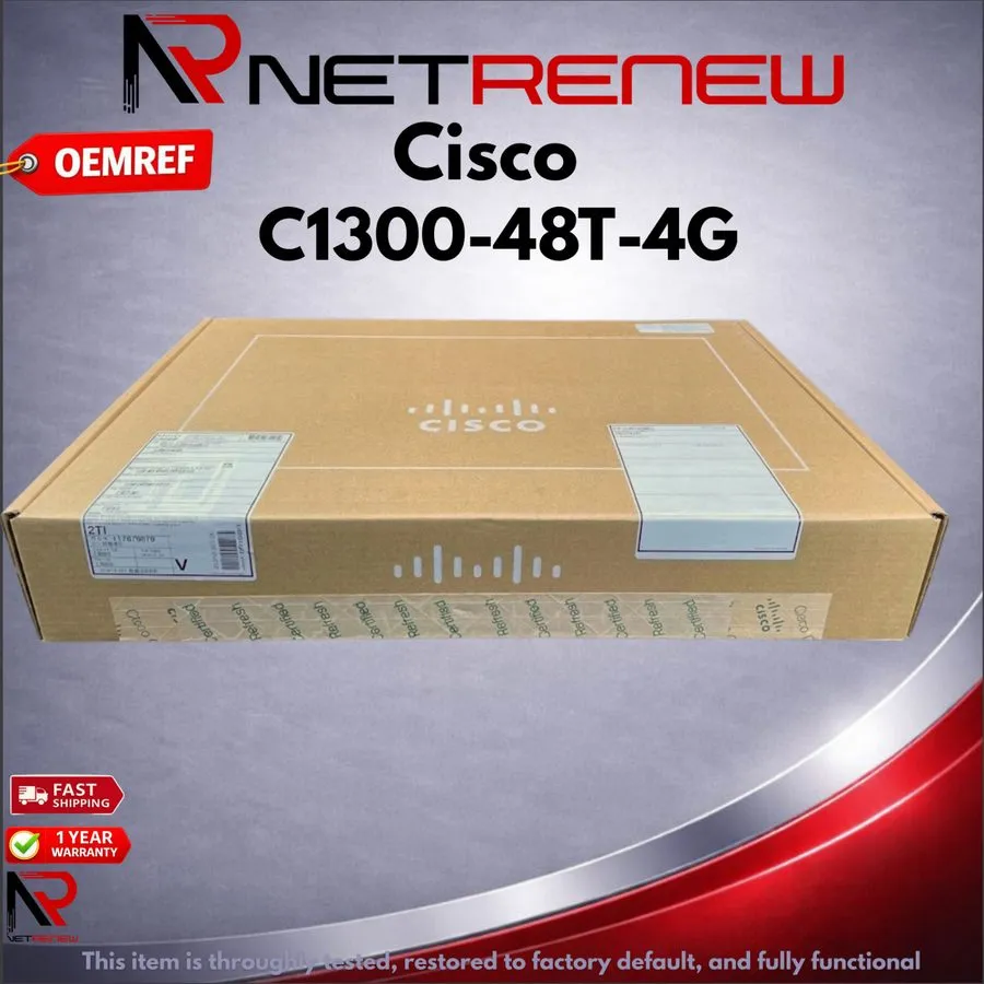 Коммутатор Cisco C1300-48T-4G Catalyst 48 Port Managed Switch