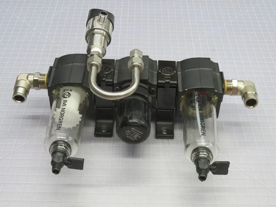 Пневмооборудование NORGREN PNEUMATIC AIR PREPARATION SYSTEM UNIT T268077 — фото лота 1